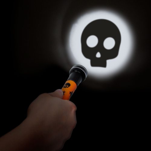 Halloween Led zseblámpa 5 mintával