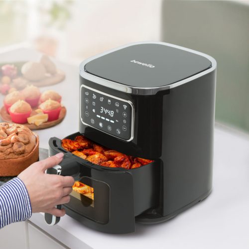 Érintőgombos Airfryer - 1450W - 5L